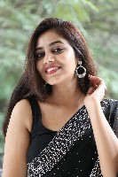 Vibhisha Jaanu Black Saree Photos